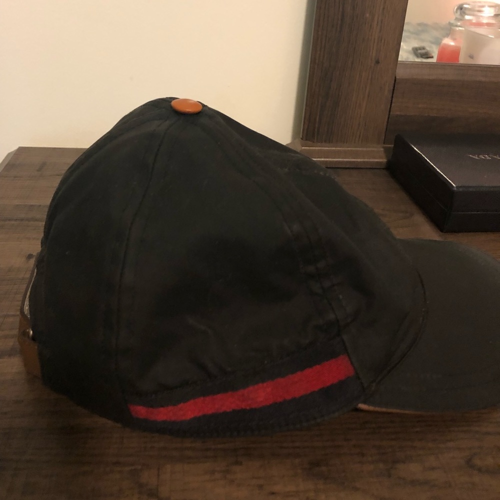 Authentic Black Gucci Cap